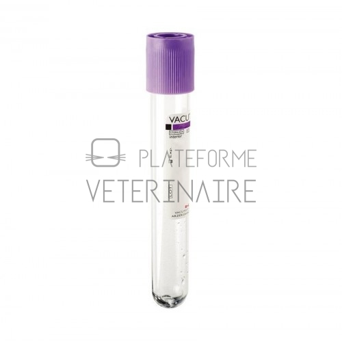 TUBE PRELEVEMENT VACUTEST 10ML EDTA K2 (100)