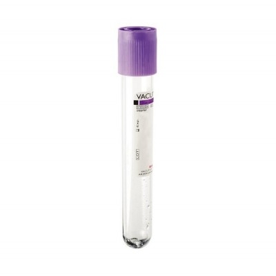 TUBE PRELEVEMENT VACUTEST 10ML EDTA K2 (100)