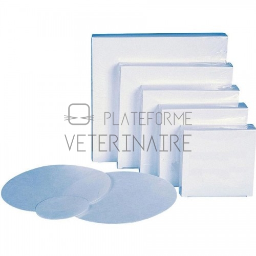 PAPIER FILTRE BLANC (500 FEUILLES 42 X 52 CM)