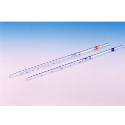 PIPETTE GRADUEE 0,5 ML 0 EN HAUT 1/100