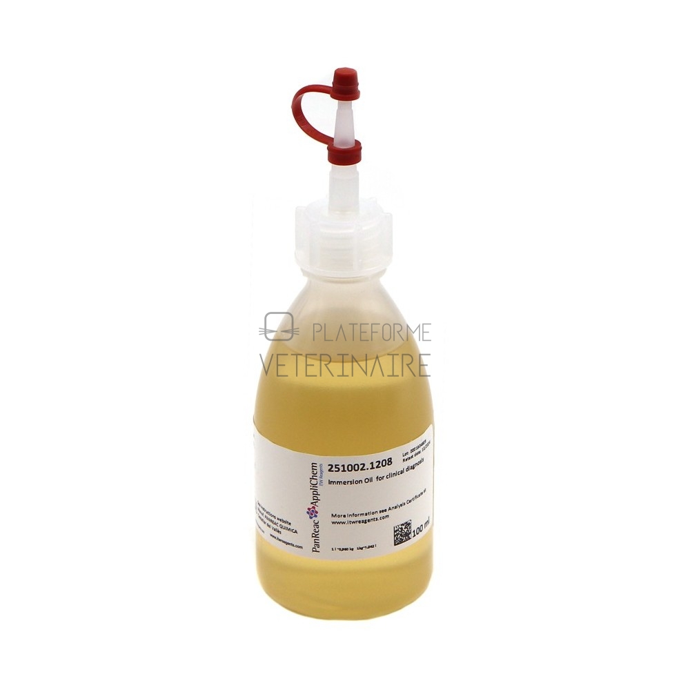 HUILE A IMMERSION (FLACON DE 100ML) HUILE A IMMERSION (FLACON DE 100ML)