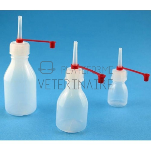 FLACON COMPTE GOUTTES POLYETHYLENE 10ML