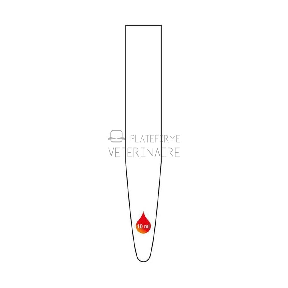 TUBE A CENTRIFUGER PS FC NS 10ML 17X109 (X 1000)