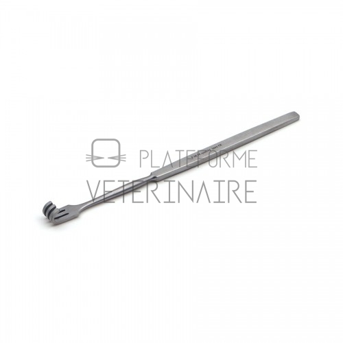 ECARTEUR TRACHEAL MOUSSE 3 DENTS 16 CM