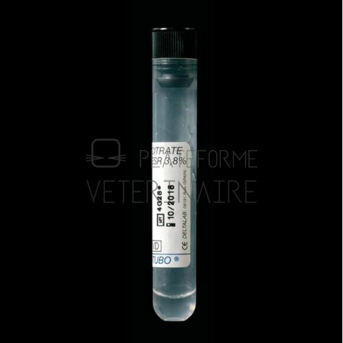 TUBE PRELEV.TRAD. PP 2ML CITRATE 3,8% VS (X 100)