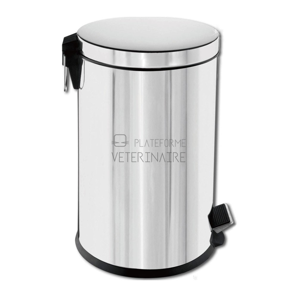 POUBELLE A PEDALE 20 L INOX