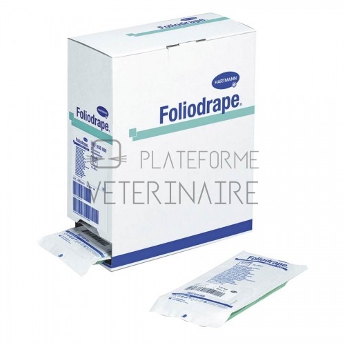 CHAMP NONTISSE STERILE ABSORB.+ FILM PE 37X45CM (X 125)